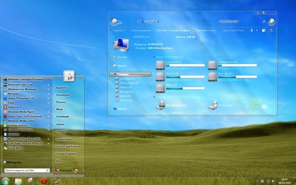 mac theme for windows 7 ultimate 32 bit
